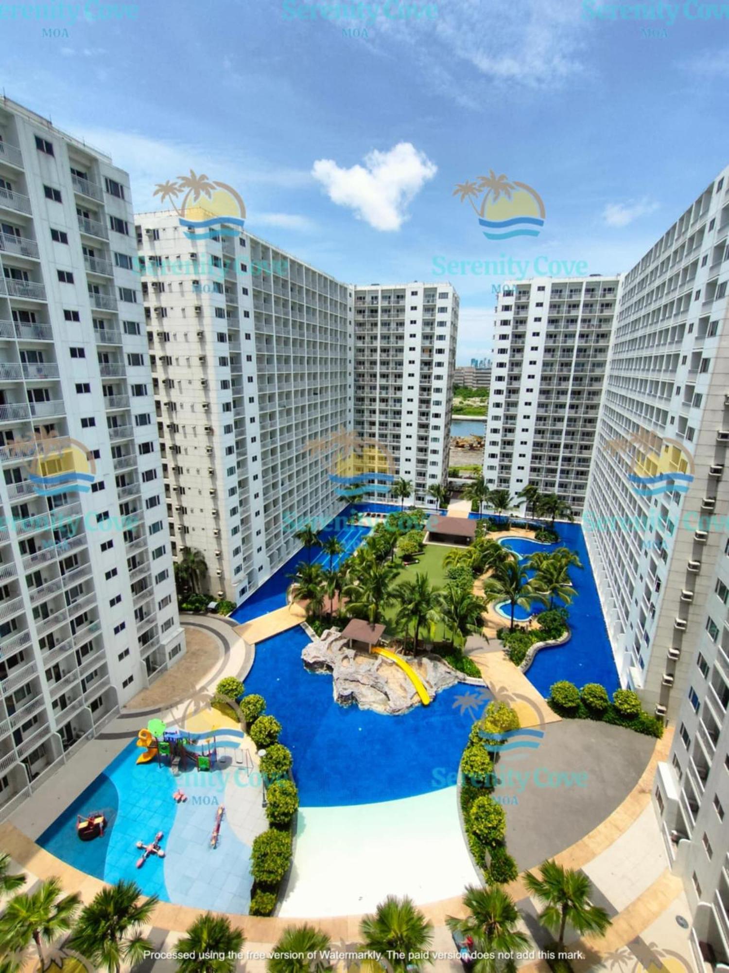 باساي Shore Residences Mall Of Asia Pool View 200Mbps Free Wi-Fi المظهر الخارجي الصورة